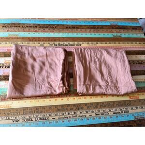 Luxome 100% Bamboo Viscose Luxury Pillowcase Set Lot Of 2 King Cases Coral 19X34